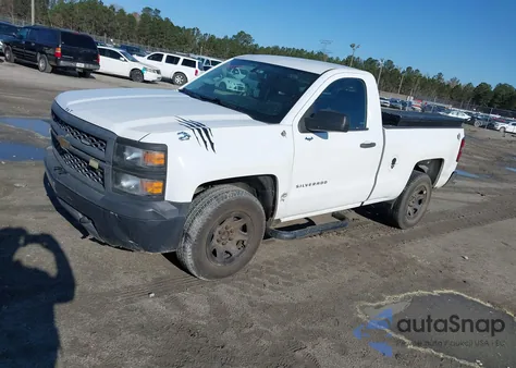 2015 Chevrolet Silverado 1500 Wt из США, поврежденный, VIN 1GCNCPEH8FZ272479